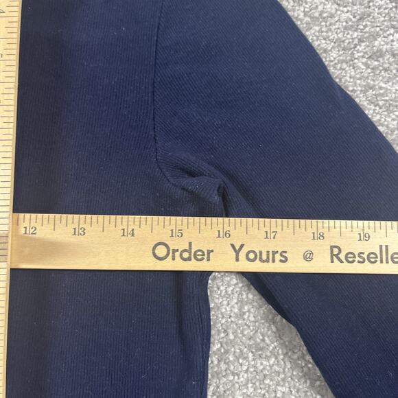 Lauren Ralph Lauren Blouse Womens Medium V Neck Minimalist Rayon Blend Stretch - Picture 10 of 12